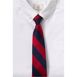 Kids Stripe Pre Tied Tie, Front