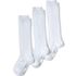 Girls Solid Cable Knee Socks (3-pack), alternative image