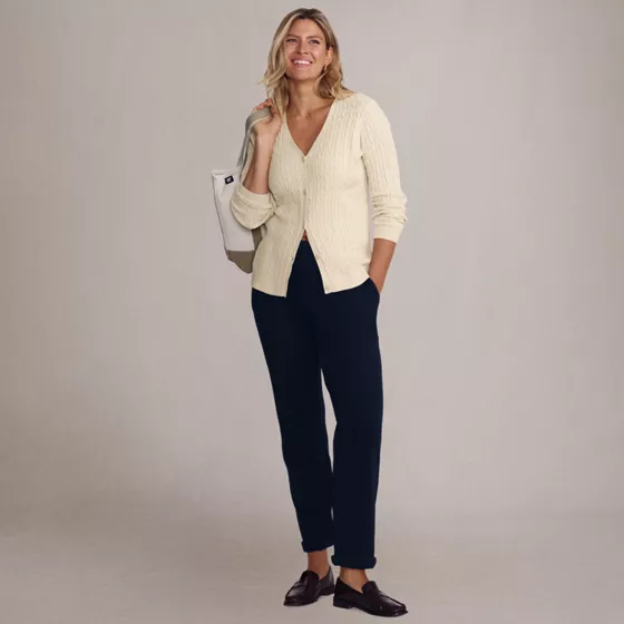 Sport Knit High Rise Pants - primary