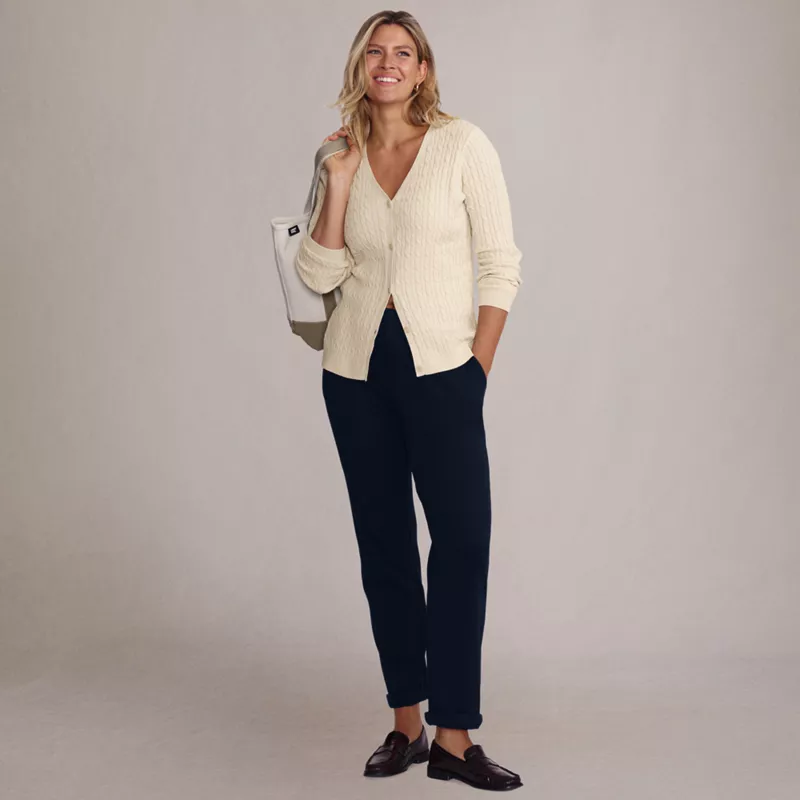 Sport Knit High Rise Pants, alternative image