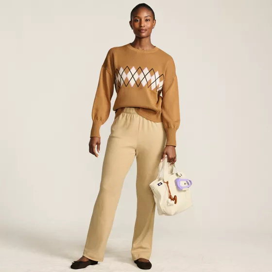 Sport Knit High Rise Pants - primary