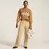 Petite Sport Knit High Rise Pants, alternative image