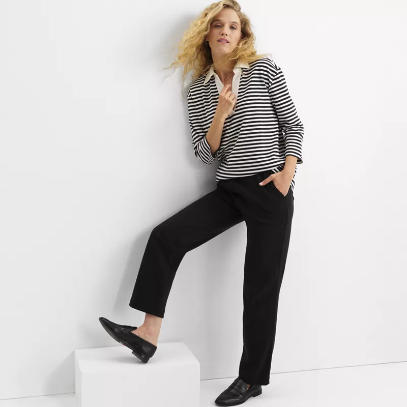 Sport Knit High Rise Pants, alternative image