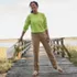 Sport Knit High Rise Pants, alternative image