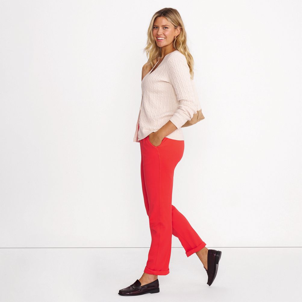 Women's Sport Knit High Rise Pants | Lands' End