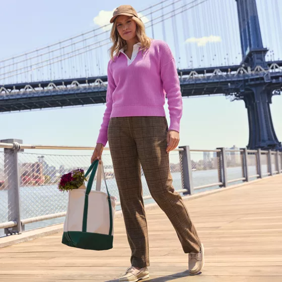 Sport Knit High Rise Pants - primary