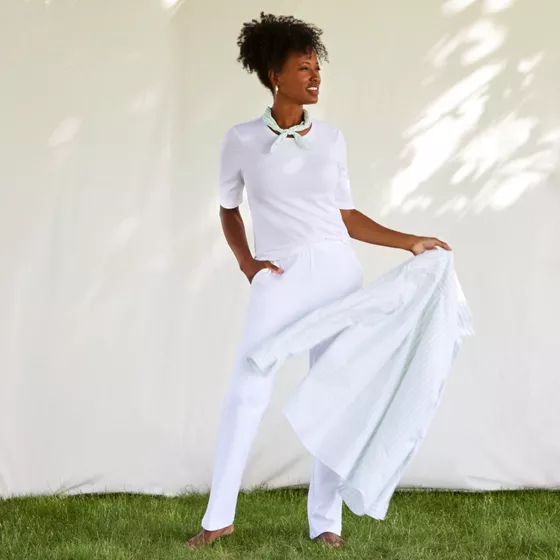 Sport Knit High Rise Pants - primary