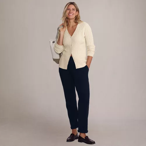 Sport Knit High Rise Pants, alternative image