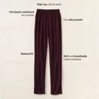 Women's Sport Knit High Rise Elastic Waist Pants