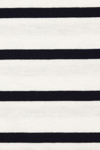 Ivory/Black Breton Stripe