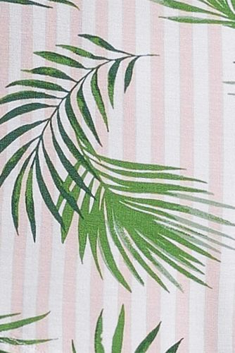 Pink/White Striped Palm