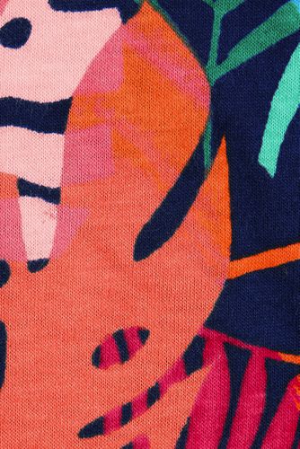 Deep Sea Navy/Multi Palm