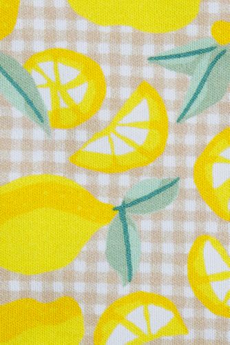 Bright Sun Yellow Lemon Check