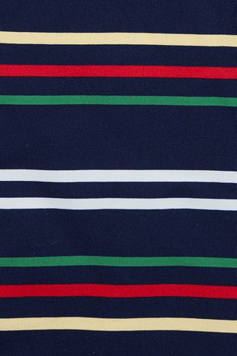 Navy/Multi Harbor Stripe