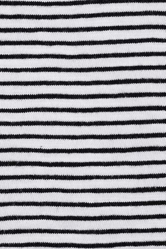 White/Black Stripe