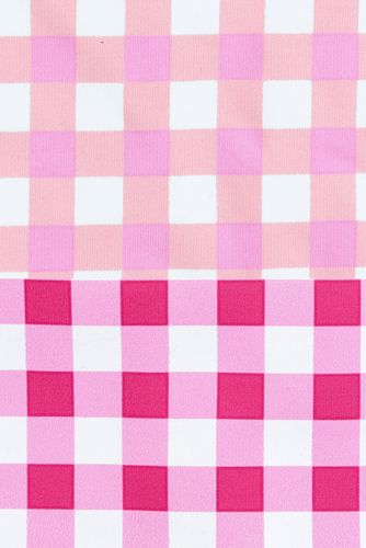 Hot Pink/Blossom Gingham Mix
