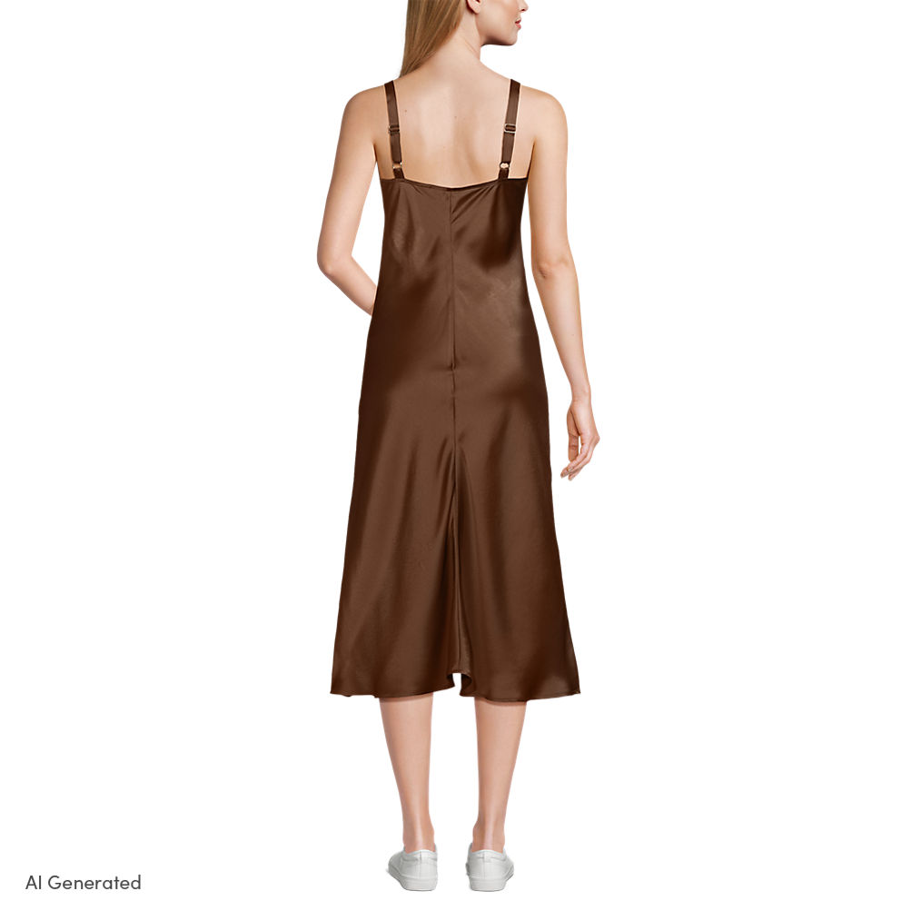 women's slip dress Classic Steele Simple and seductive Essential Women's Silk Slip Dress
