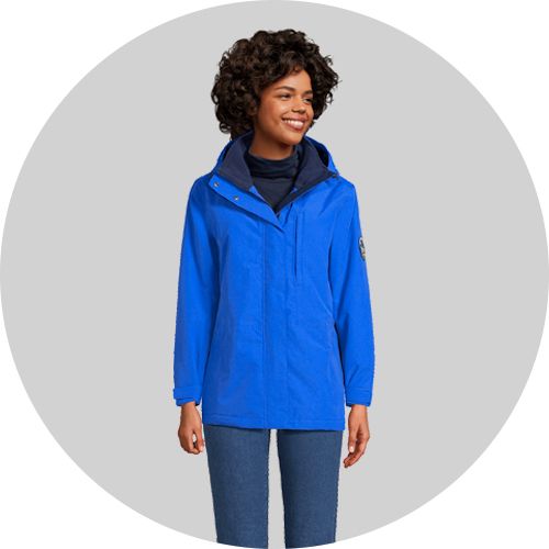 Women's Petite Coats | Lands' End