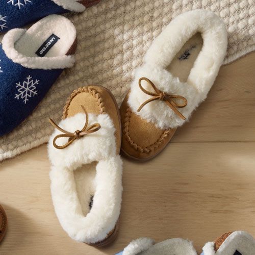 Lands end womens moccasins on sale